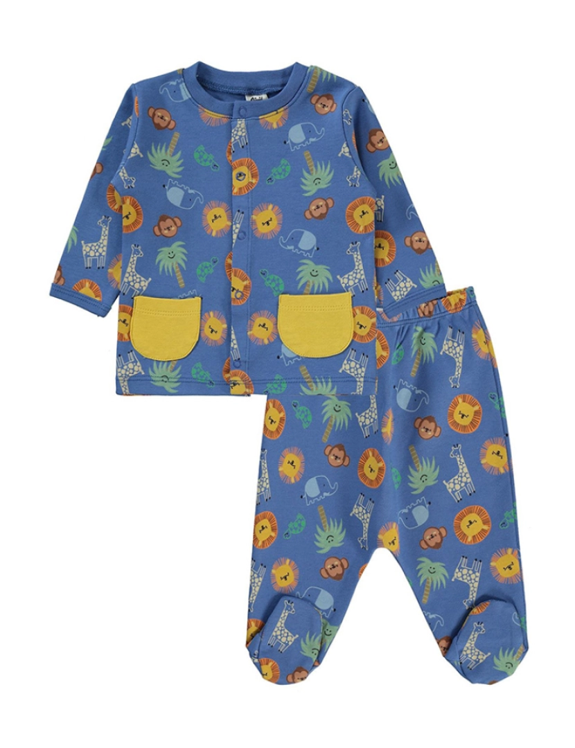 Cosima - Conjunto Pijama Bebé (2 Peças) de Bebé Azul escuro