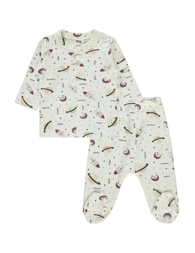 Cosima - Conjunto Pijama Bebé (2 Peças) de Bebé Marrom