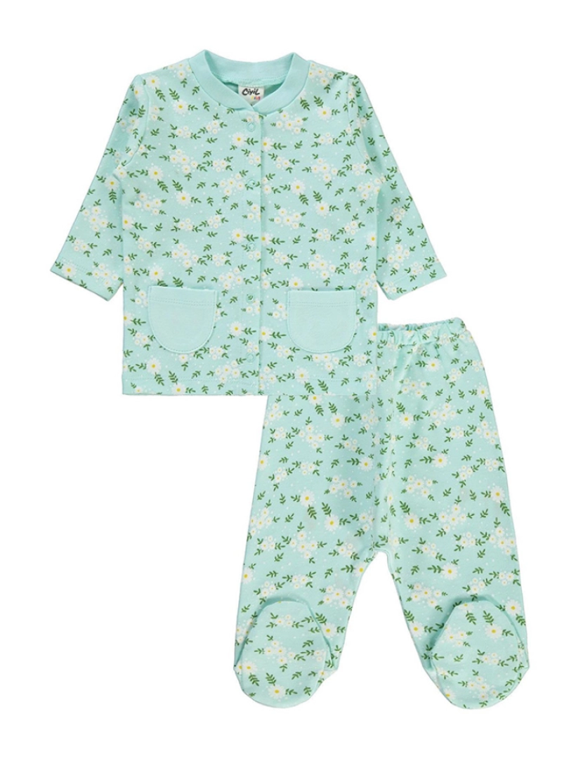 Cosima - Conjunto Pijama Bebé (2 Peças) de Bebé Menta