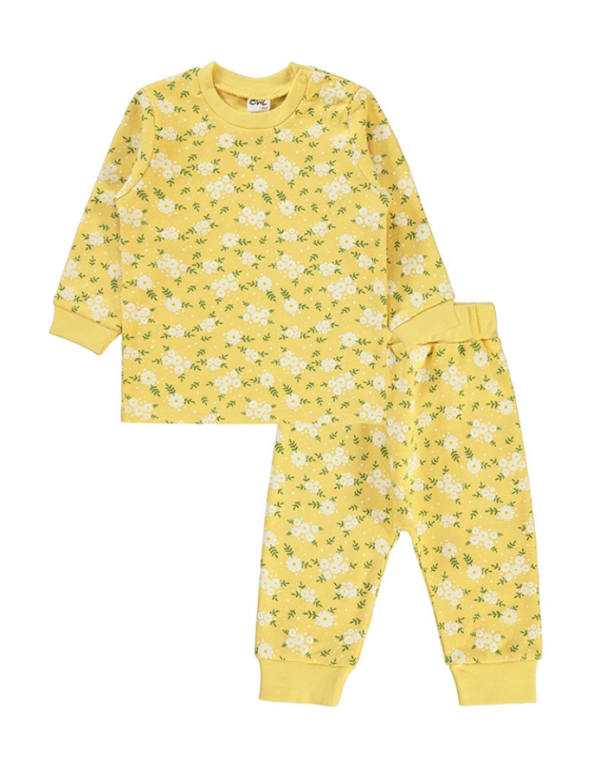 Cosima - Conjunto Pijama Bebé (2 Peças) de Bebé Mostarda