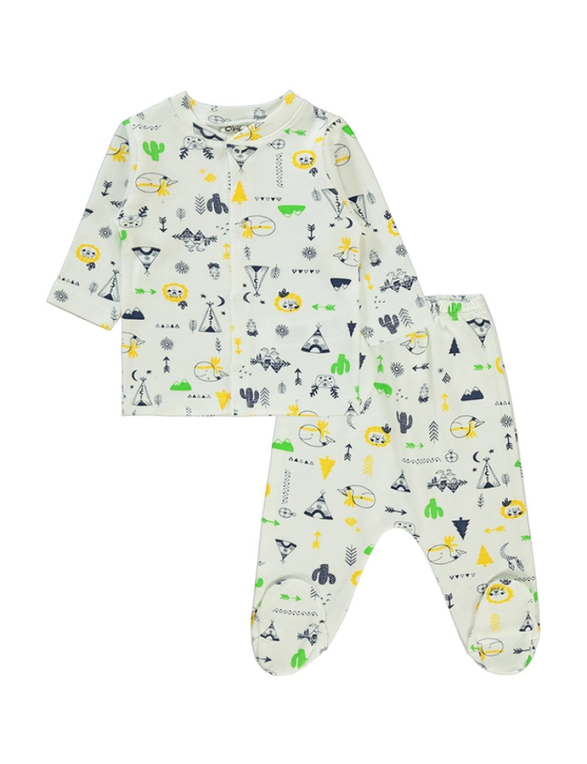 Cosima - Conjunto Pijama Bebé (2 Peças) de Bebé Verde