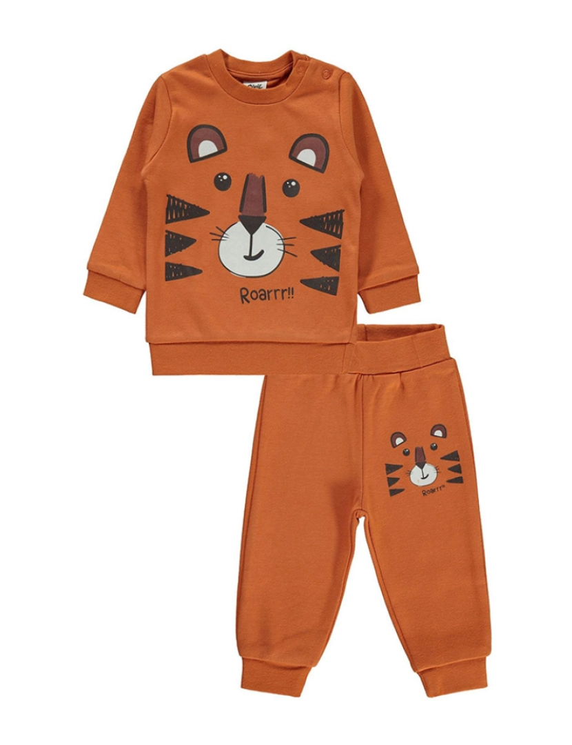 Cosima - Conjunto Pijama Bebé (2 Peças) de Bebé Laranja