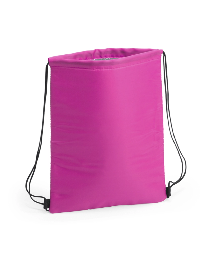 DAM - DAM Mochila cooler em corda  Nipex, com interior isotérmico com acabamento em alumínio e cantos reforçados. 32x4x42 cm. Cor rosa