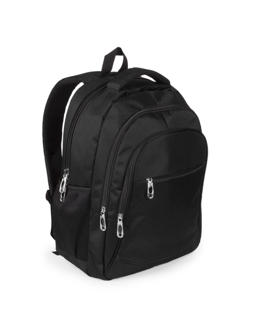 DAM - DAM Mochila  Arcano confeccionada em resistente nylon 600D com compartimento interno acolchoado para laptop. 32,5x25x44 cm. Cor preta