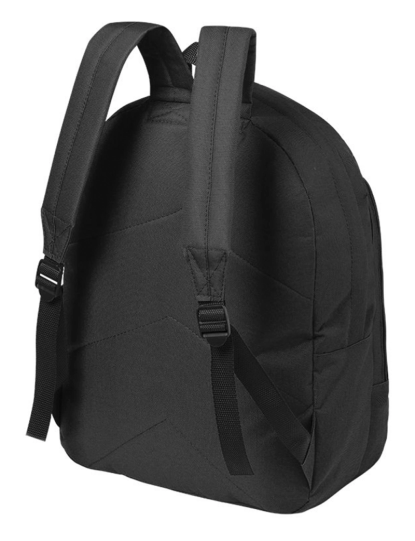 imagem de DAM Mochila  Ventix em poliéster 600D resistente. Malha lateral de fácil acesso, alças de fita para fácil abertura. 31x16x41 cm. Cor preta2