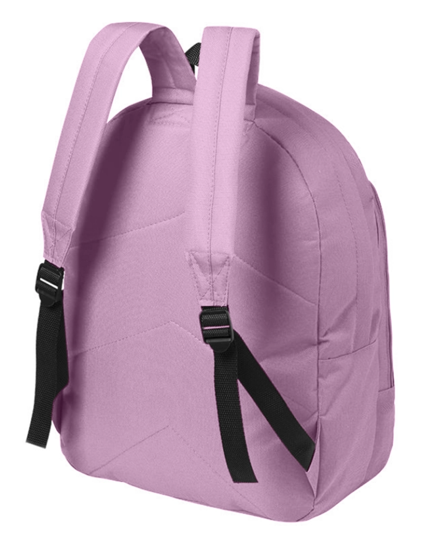 imagem de DAM Mochila  Ventix em poliéster 600D resistente. Malha lateral de fácil acesso, alças de fita para fácil abertura. 31x16x41 cm. Cor rosa2