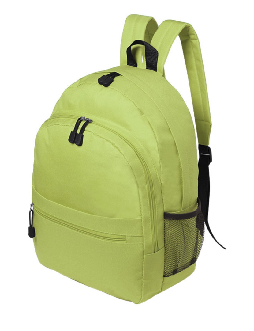 imagem de DAM Mochila  Ventix em poliéster 600D resistente. Malha lateral de fácil acesso, alças de fita para fácil abertura. 31x16x41 cm. Cor verde claro1