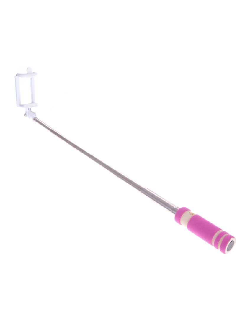 imagem de DAM  Mini Selfie Stick com pega antiderrapante 4x3x14 cm. Cor rosa4