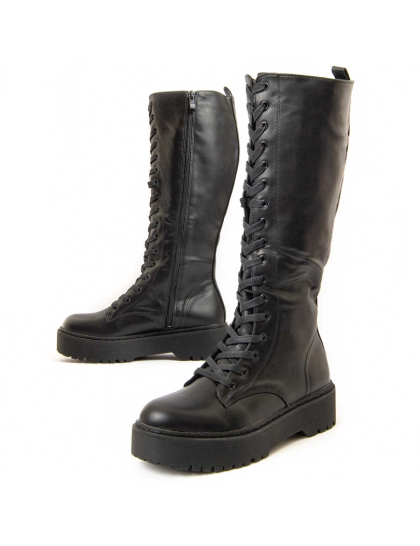 Montevita - Bota De Plataforma Montevita Militta Para Mulher