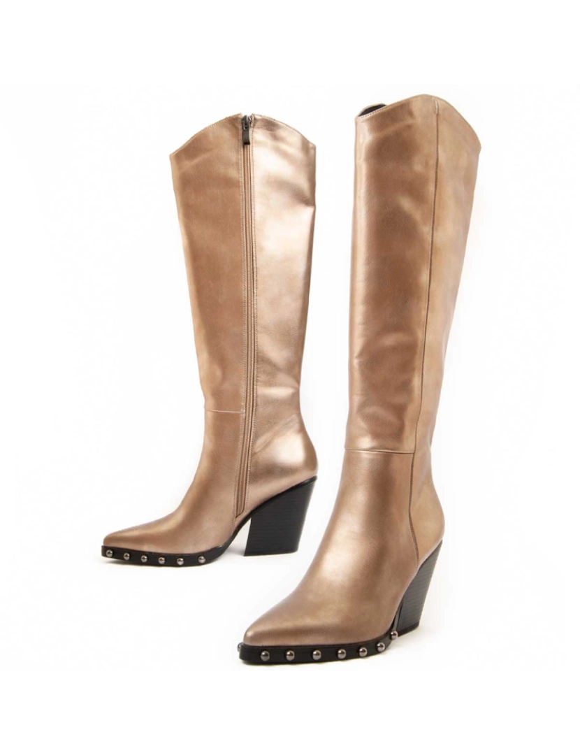 Montevita - Bota De Salto Montevita Tejan4 Para Mulher