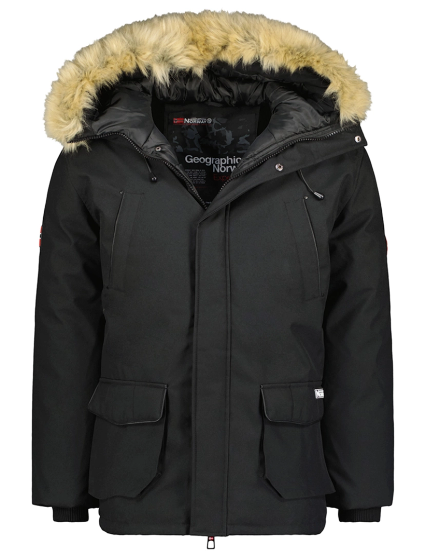 Geographical Norway - Geographical Norway Parka Claude Negro