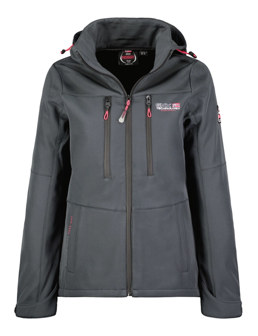 Geographical Norway - Geographical Norway Softshell Jacket Timmex Cinza