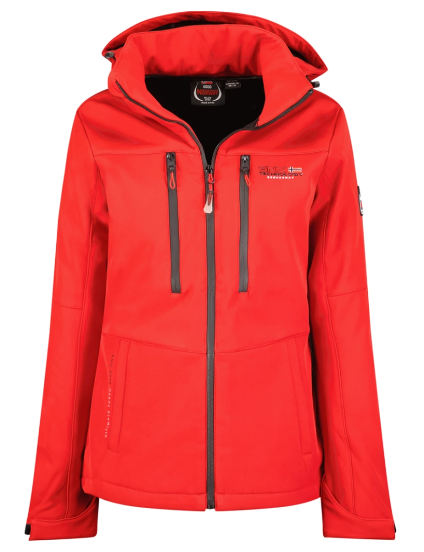 Geographical Norway - Geographical Norway Softshell Jacket Timmex Vermelho