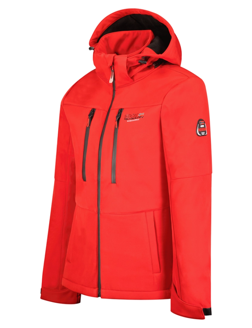 imagem de Geographical Norway Softshell Jacket Timmex Vermelho3