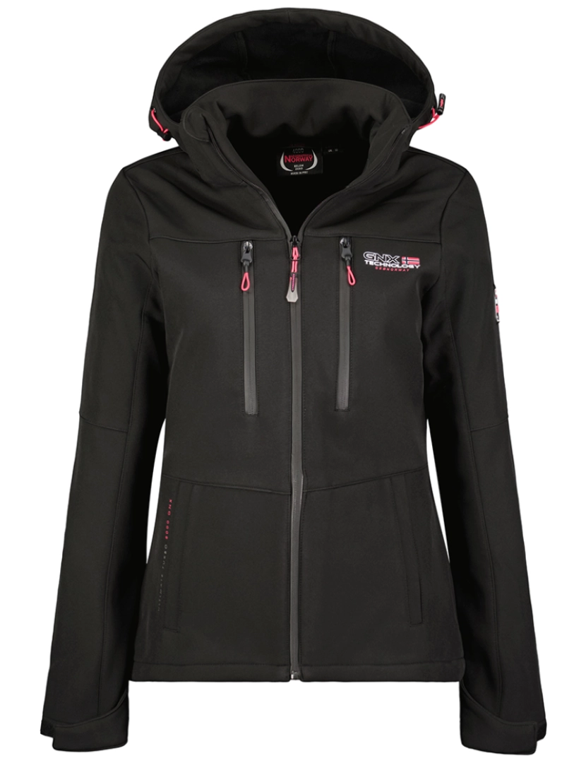 imagem de Geographical Norway Softshell Jacket Timmex Negro1