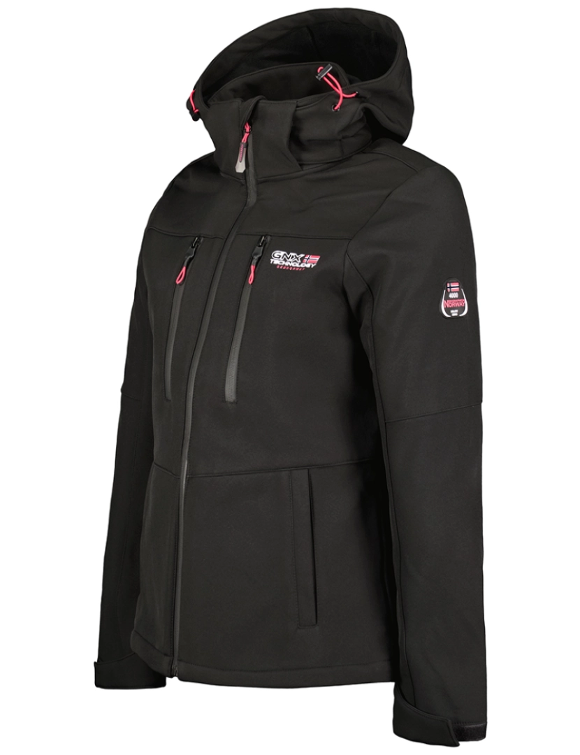 imagem de Geographical Norway Softshell Jacket Timmex Negro3