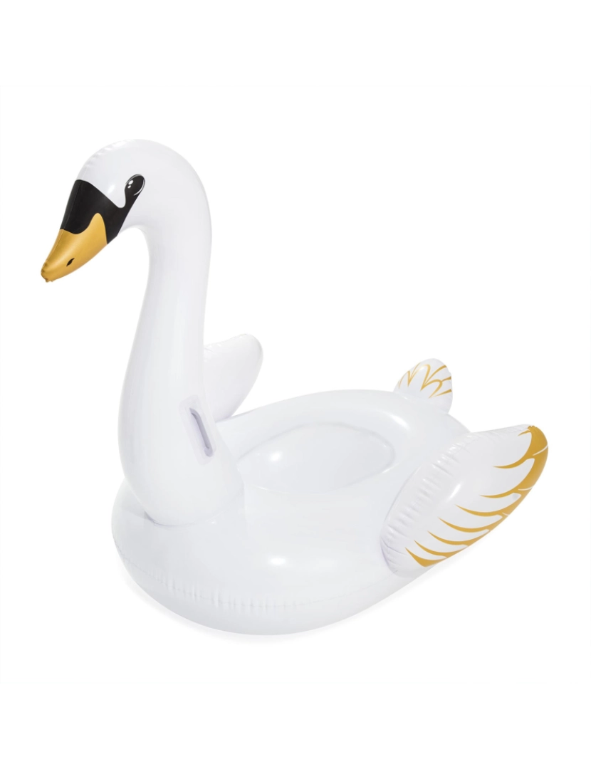 imagem de DAM Cisne infantil  com alças Bestway 122x1,22 cm. 122x122x122 cm. Cor branca1