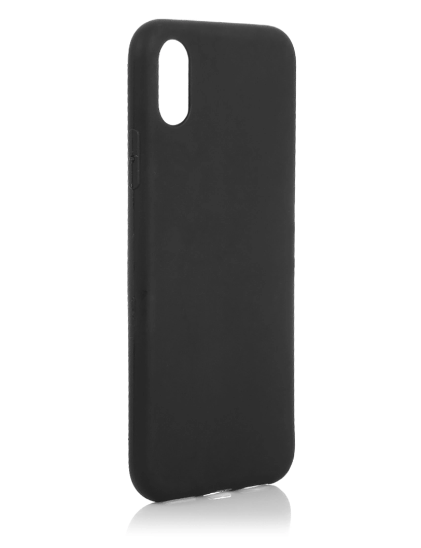 imagem de DAM CAPA  PRETA MATTE TPU IPHONE X 714 Cm. Cor preta2