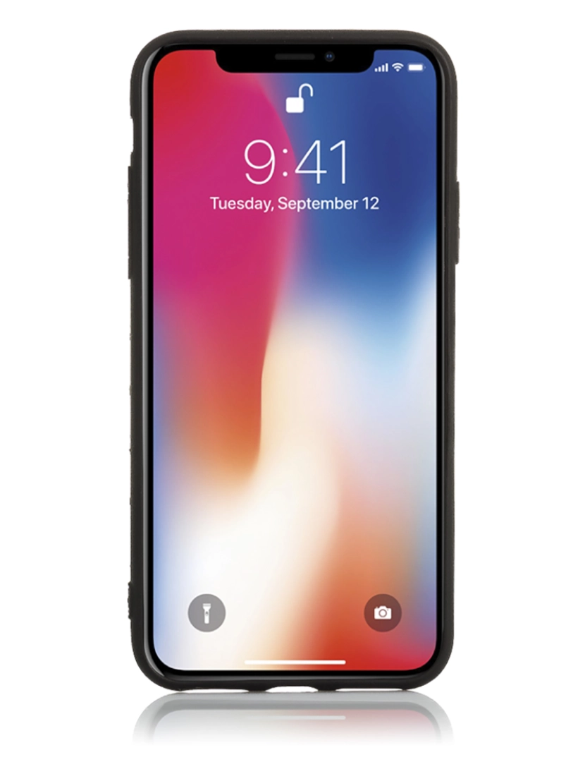 imagem de DAM CAPA  PRETA MATTE TPU IPHONE X 714 Cm. Cor preta4