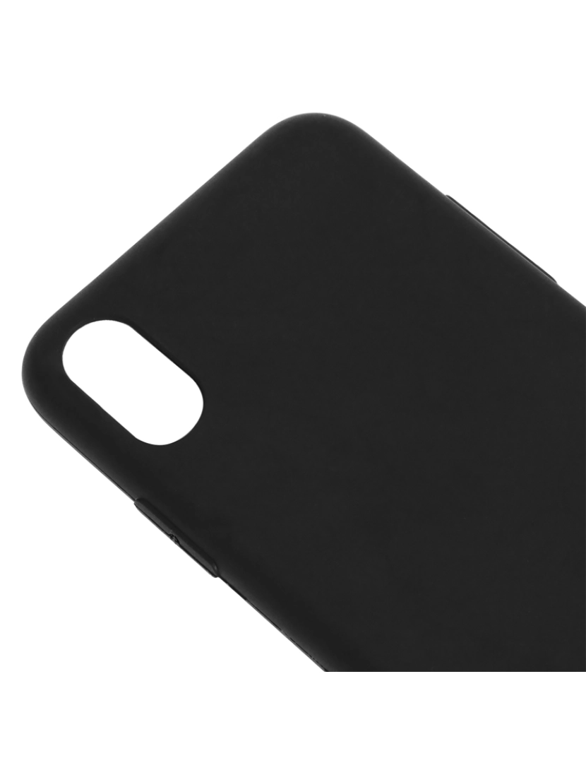 imagem de DAM CAPA  PRETA MATTE TPU IPHONE X 714 Cm. Cor preta5