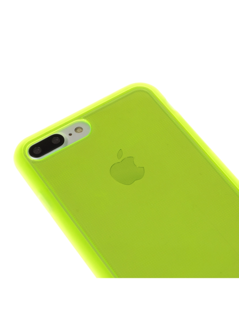 imagem de DAM CAPA TPU TRANSPARENTE  PARA IP7 PLUS / 8 PLUS 815 Cm. Cor verde5