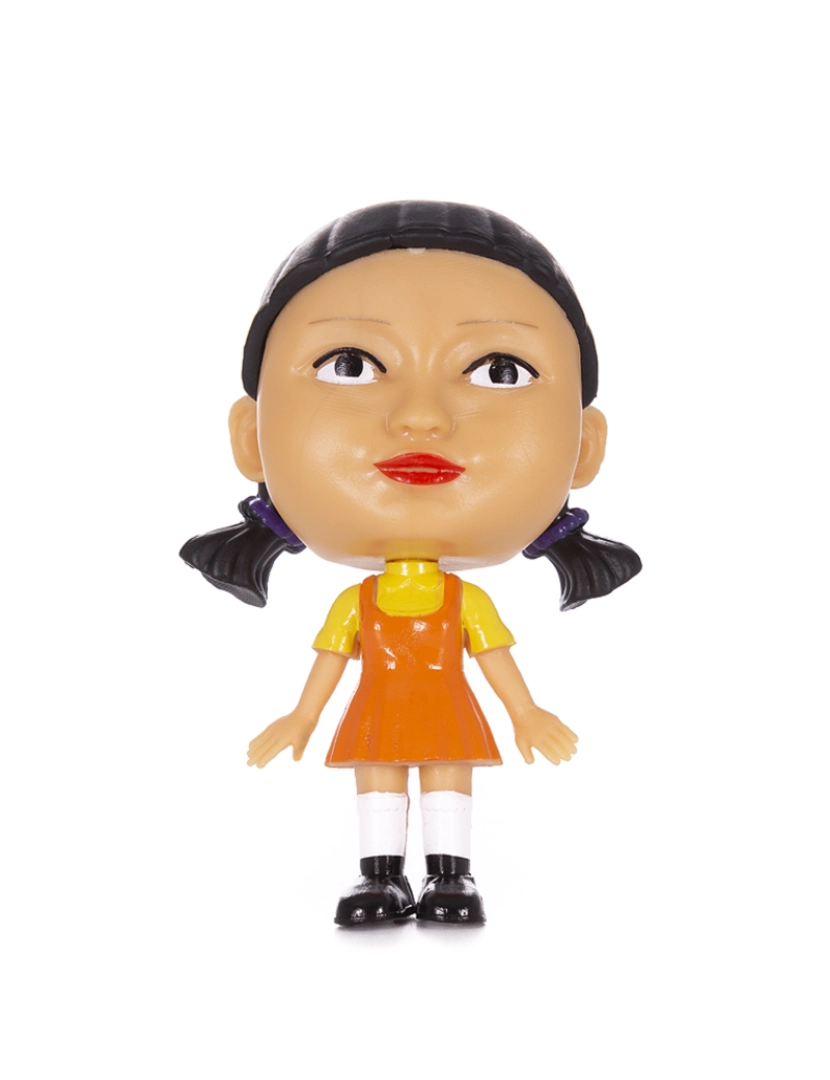 imagem de DAM  Lula Pop Figura 10,5cm. Boneca gigante. 7,5x5,3x10,5 cm. Cor laranja2