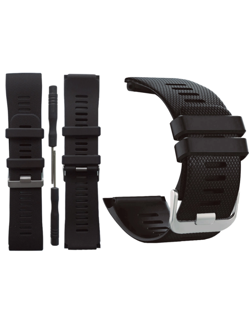 imagem de Pulseira Garmin Vivoactive HR silicone Preto3