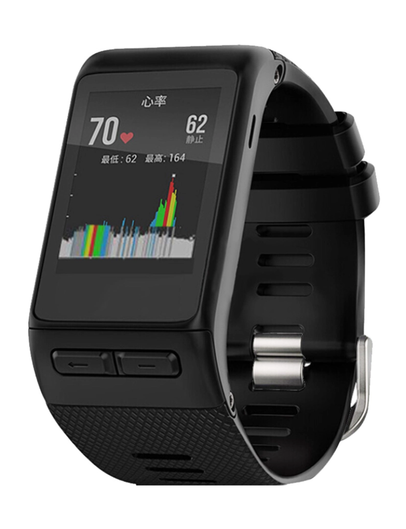 imagem de Pulseira Garmin Vivoactive HR silicone Preto4