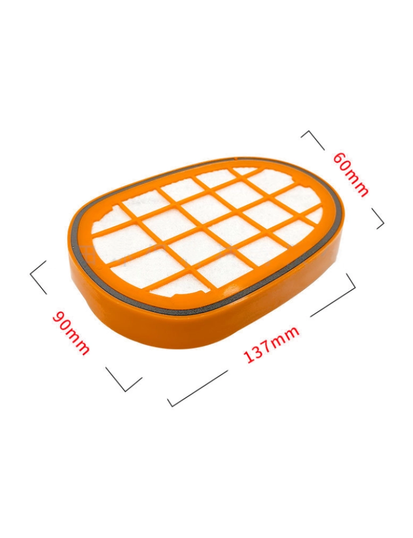 imagem de Filtro de aspirador de 2 unidades para Philips FC6822/6823/6827/6908/69063