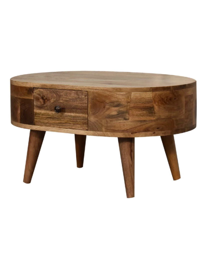 imagem de Mesa de Café Mini Oak-ish Rounded2