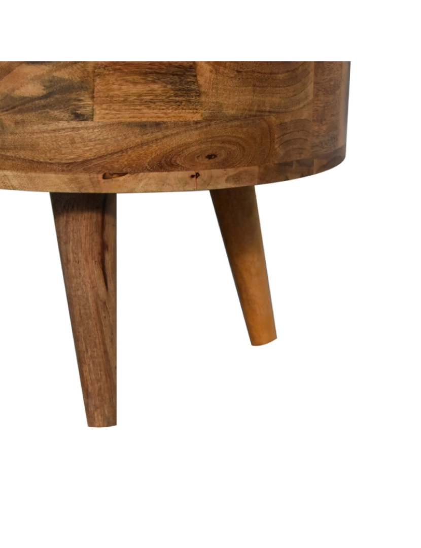 imagem de Mesa de Café Mini Oak-ish Rounded5