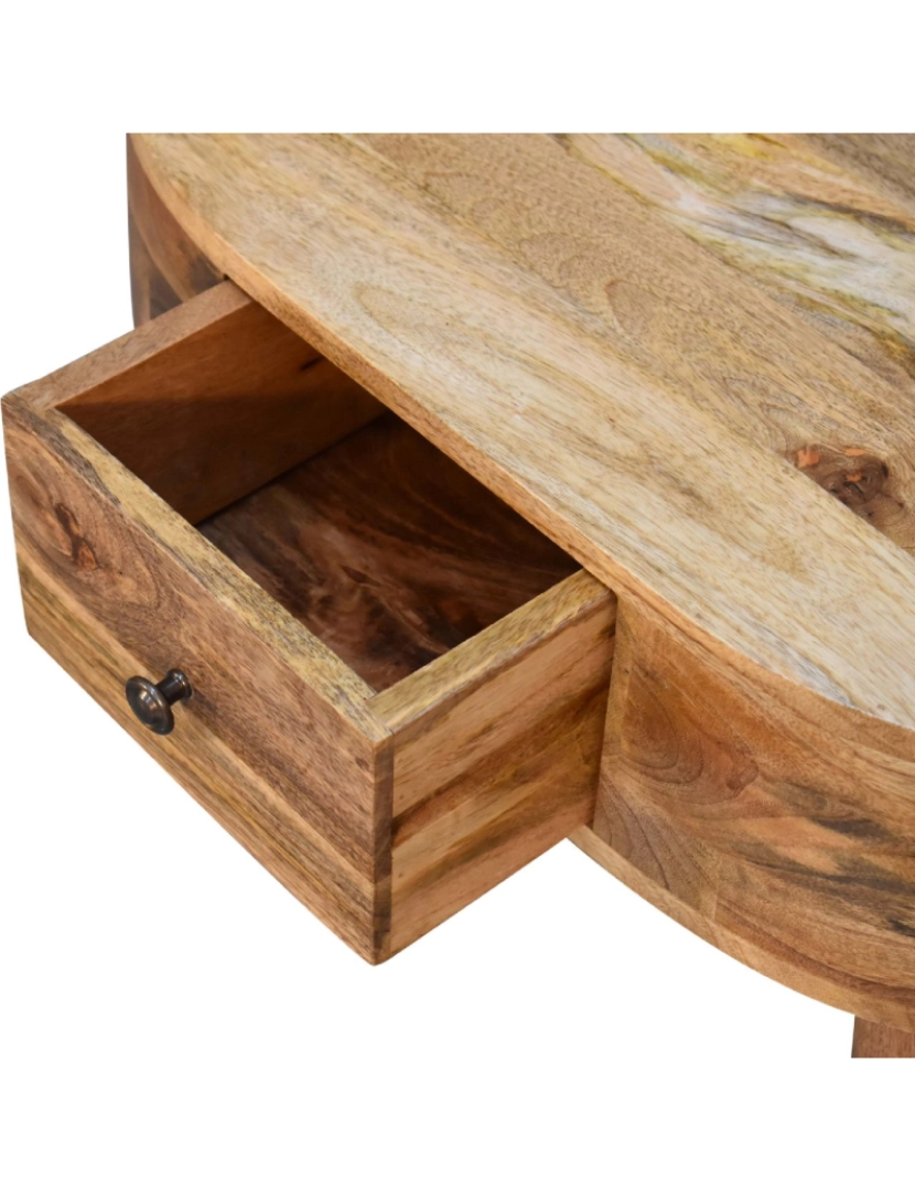 imagem de Mesa de Café Mini Oak-ish Rounded7