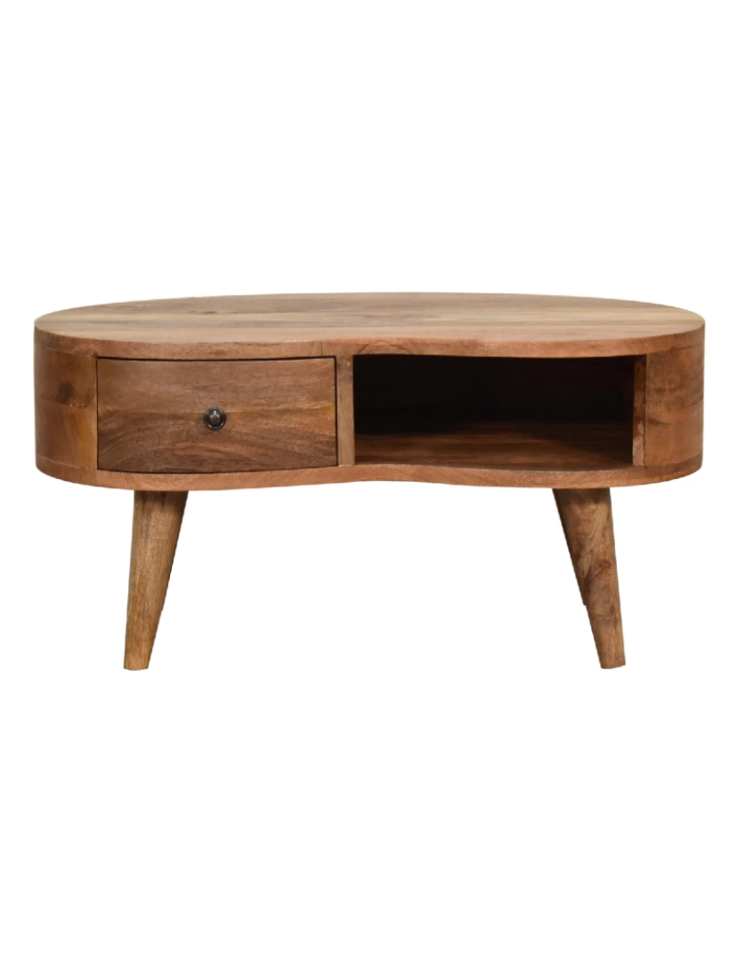 Artisan Furniture - Mesa de Café Mini Oak-ish Wave