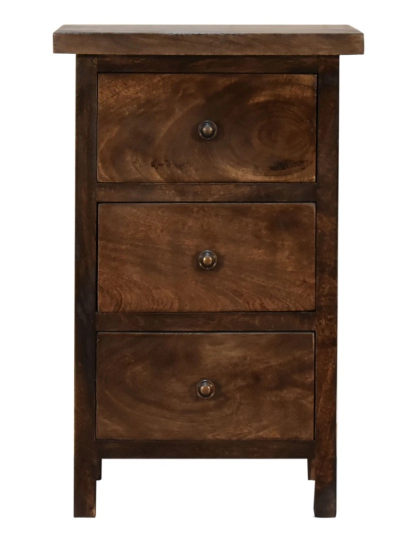 Artisan Furniture - Unidade de Mídia Circular Chestnut