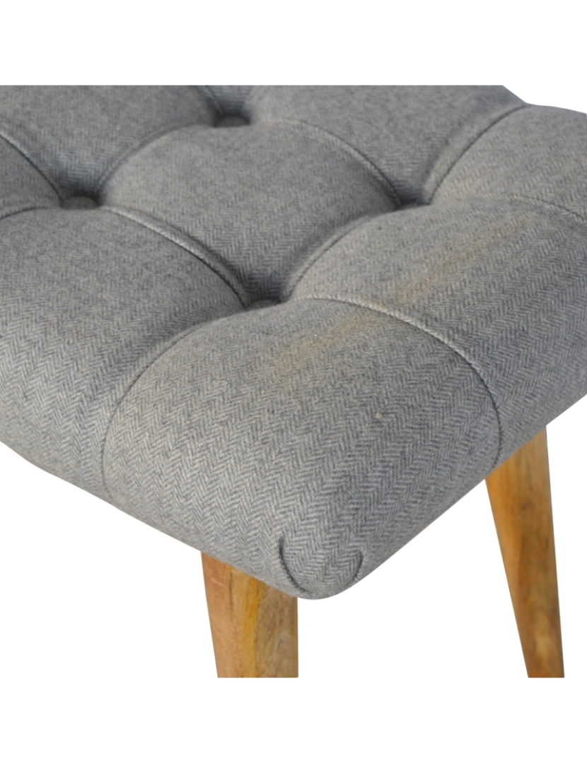 imagem de Banco Curvado Grey Tweed5