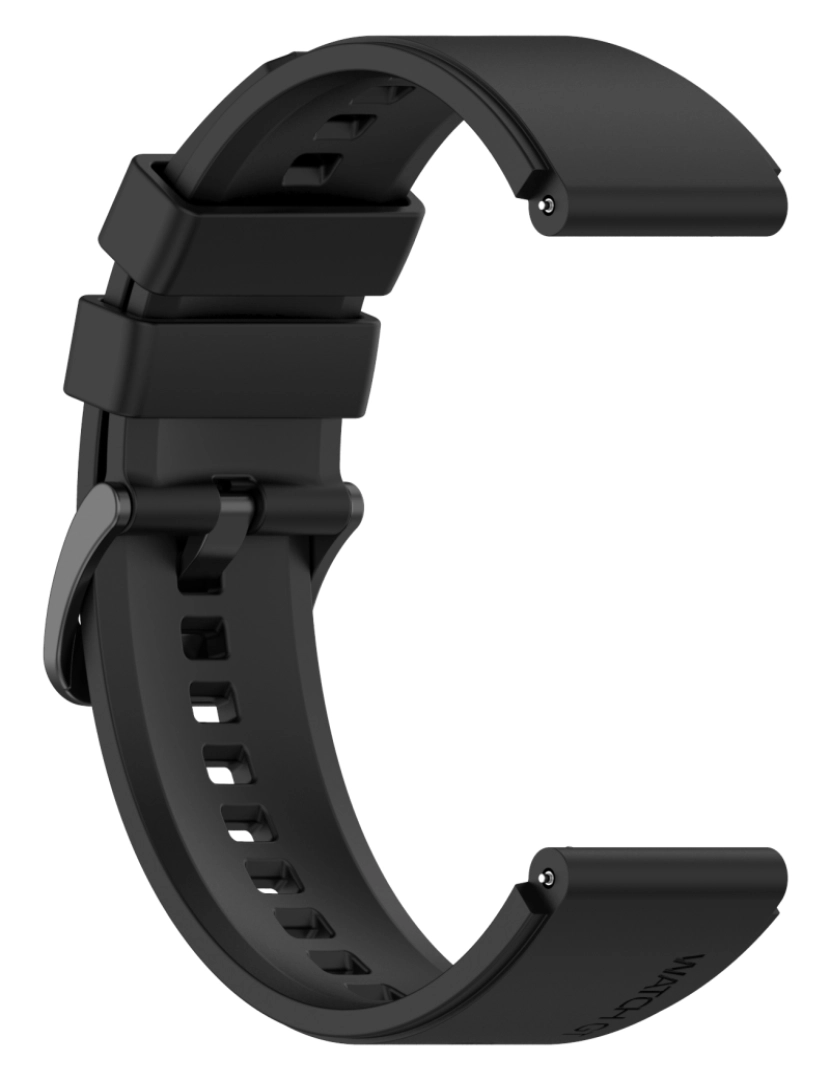 imagem de Pulseira de relógio 20 mm Garmin/Huawei/Samsung Galaxy Watch Black5