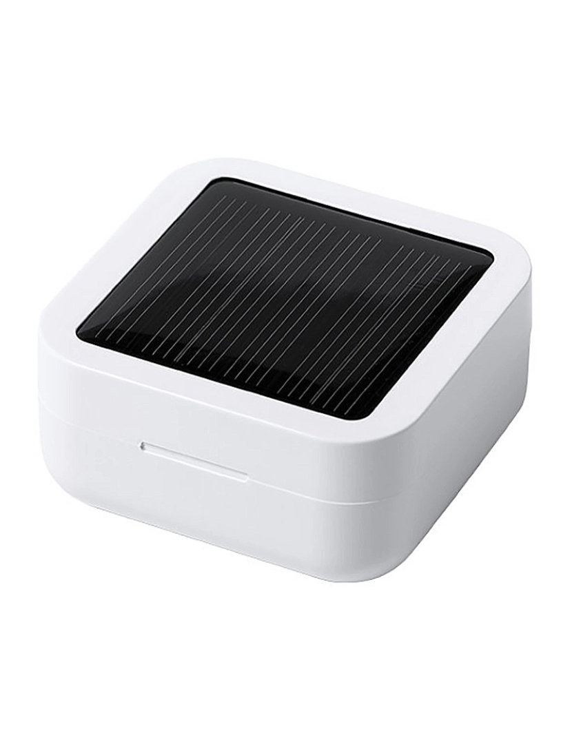 imagem de DAM Conexão Bluetooth para fones de ouvido . Carregamento solar. Bateria 40 mAh/ Base de carregamento 260 mAh 5,1x5,4x2,6 cm. Cor branca3