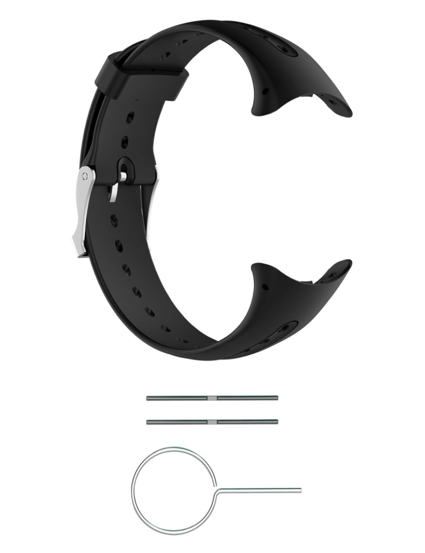 imagem de Pulseira de relógio para Garmin Swim Watch Black3