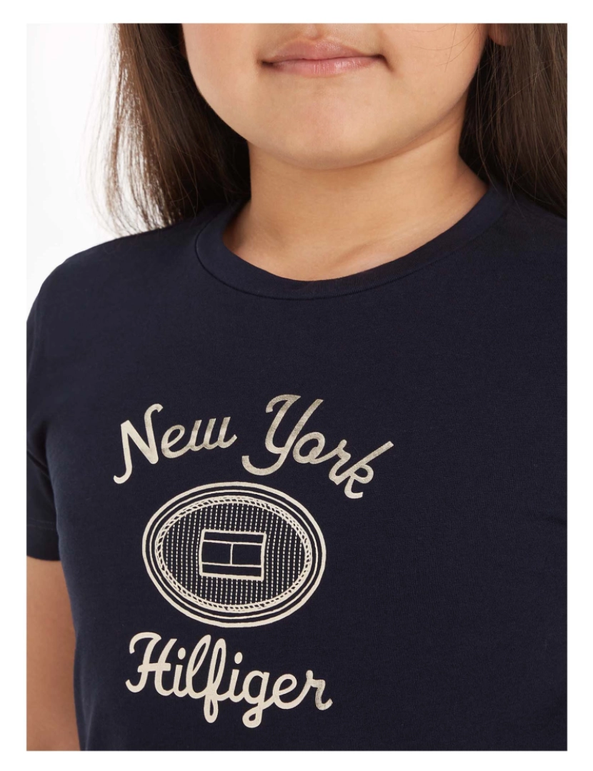 imagem de Tommy Hilfiger T-Shirt Hilfiger Ny Foil Reg Tee Ss4