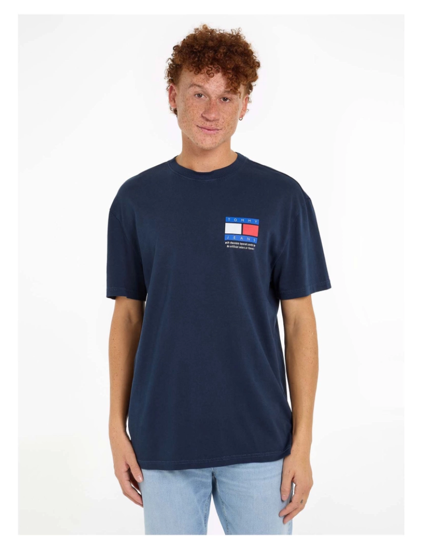 imagem de T-Shirt Tommy Jeans Tjm Reg Unisex Fun N3