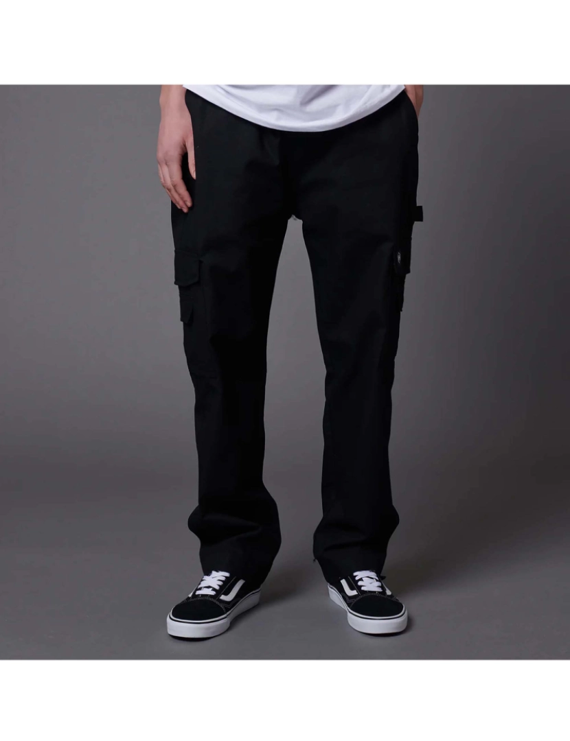 imagem de Calça Cargo Baggy Dolly Noire Ripstop4