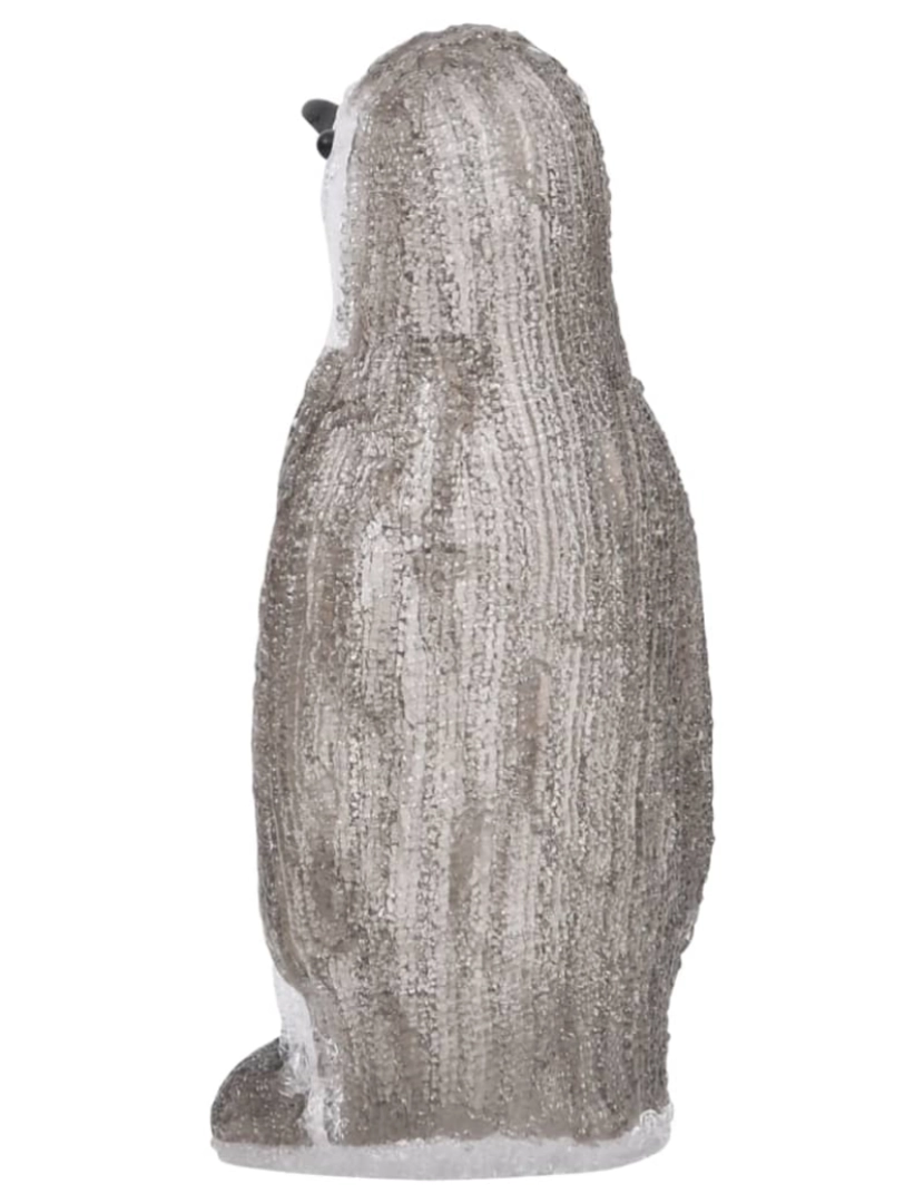 imagem de vidaXL Figura pinguim acrílico c/ luzes LED interior e exterior 30 cm8