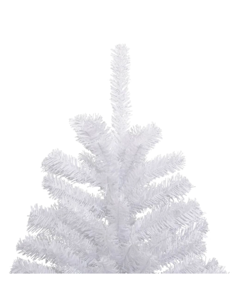 imagem de vidaXL Árvore de Natal artificial articulada c/ flocos de neve 210 cm6