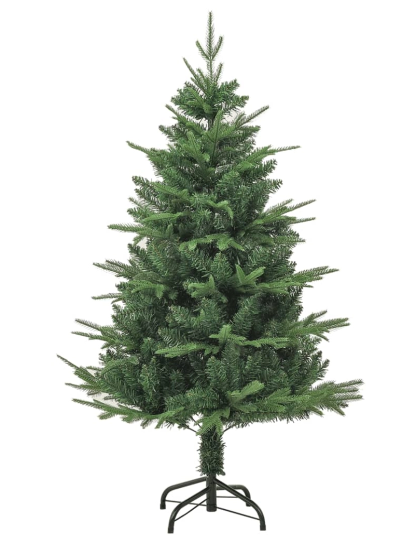 imagem de vidaXL Árvore de Natal artificial 120 cm PVC & PE verde3