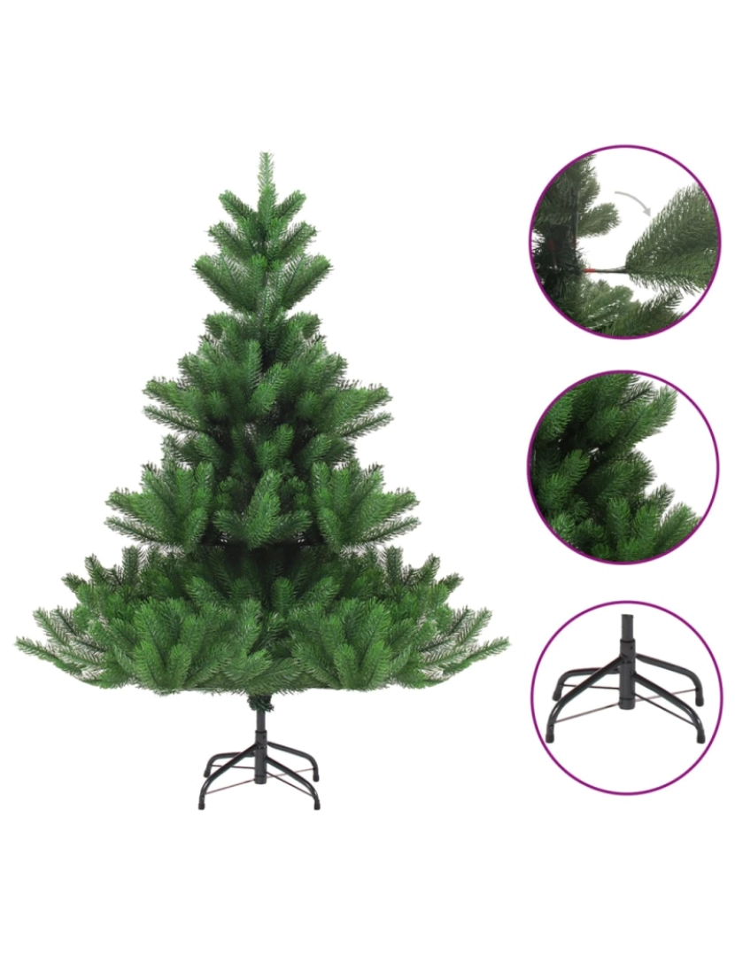 Vidaxl - vidaXL Árvore de Natal artificial 240 cm abeto caucasiano verde