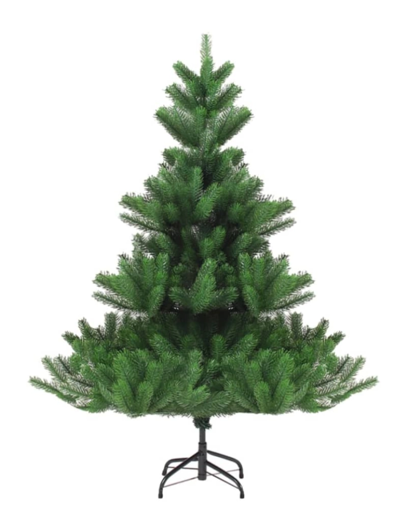 imagem de vidaXL Árvore de Natal artificial 240 cm abeto caucasiano verde3