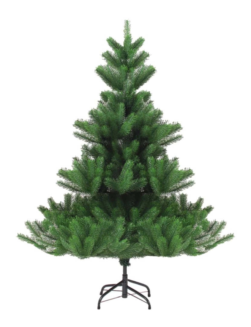 imagem de vidaXL Árvore de Natal artificial 240 cm abeto caucasiano verde5