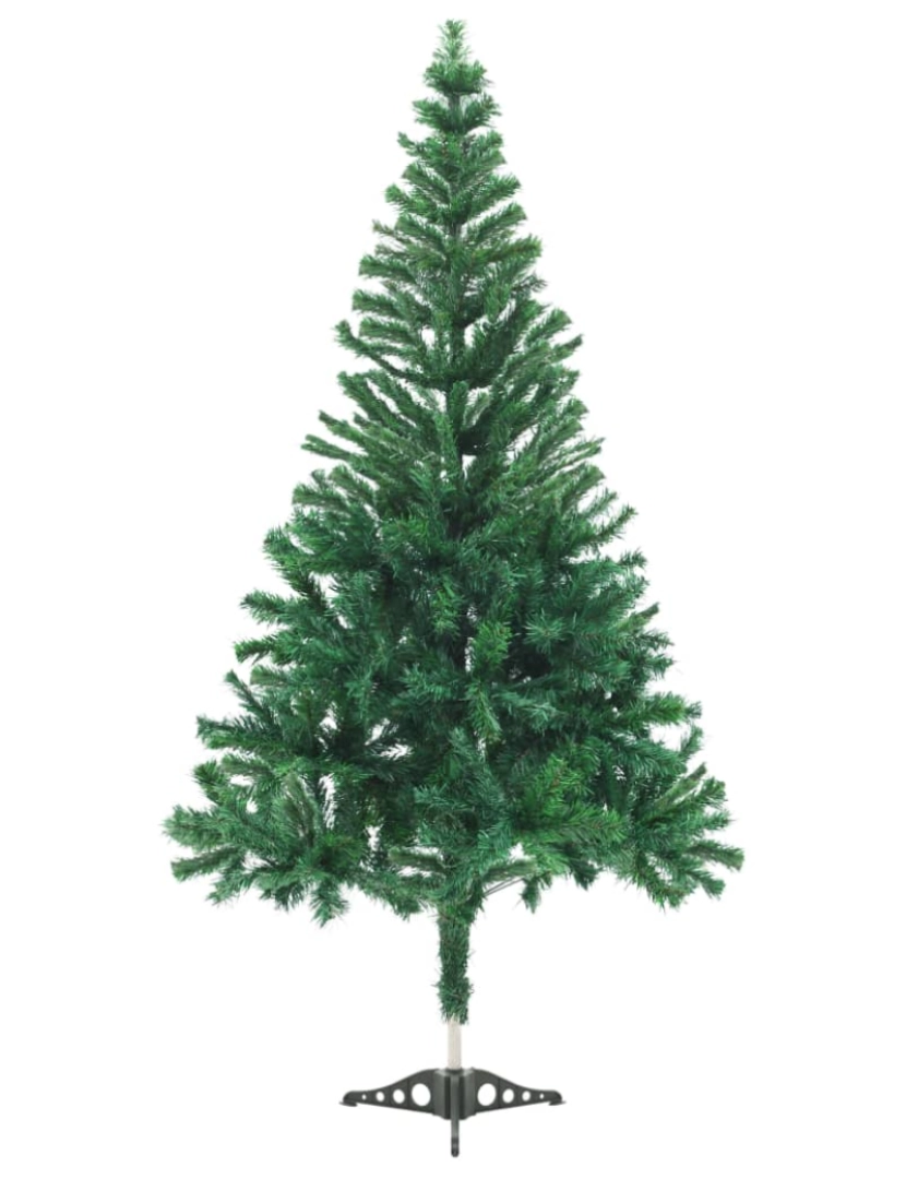 imagem de vidaXL Árvore de Natal artificial pré-iluminada c/ bolas 910 ramos4