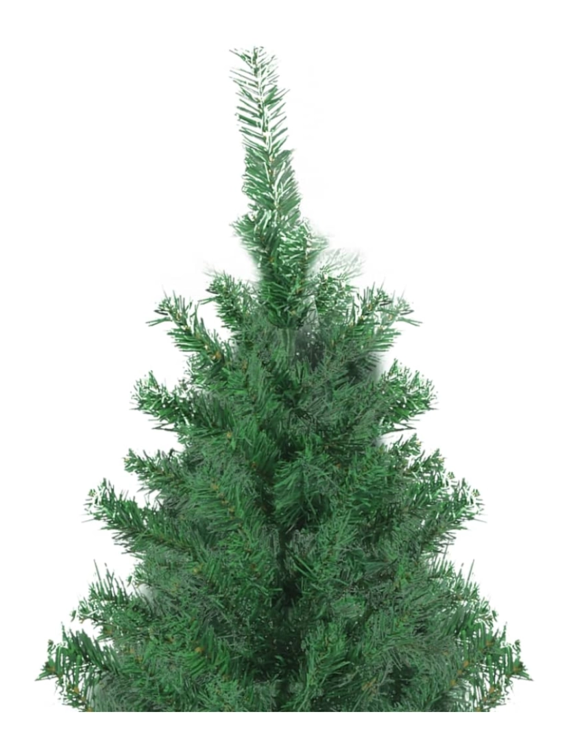 imagem de vidaXL Árvore de Natal artificial 300 cm verde5