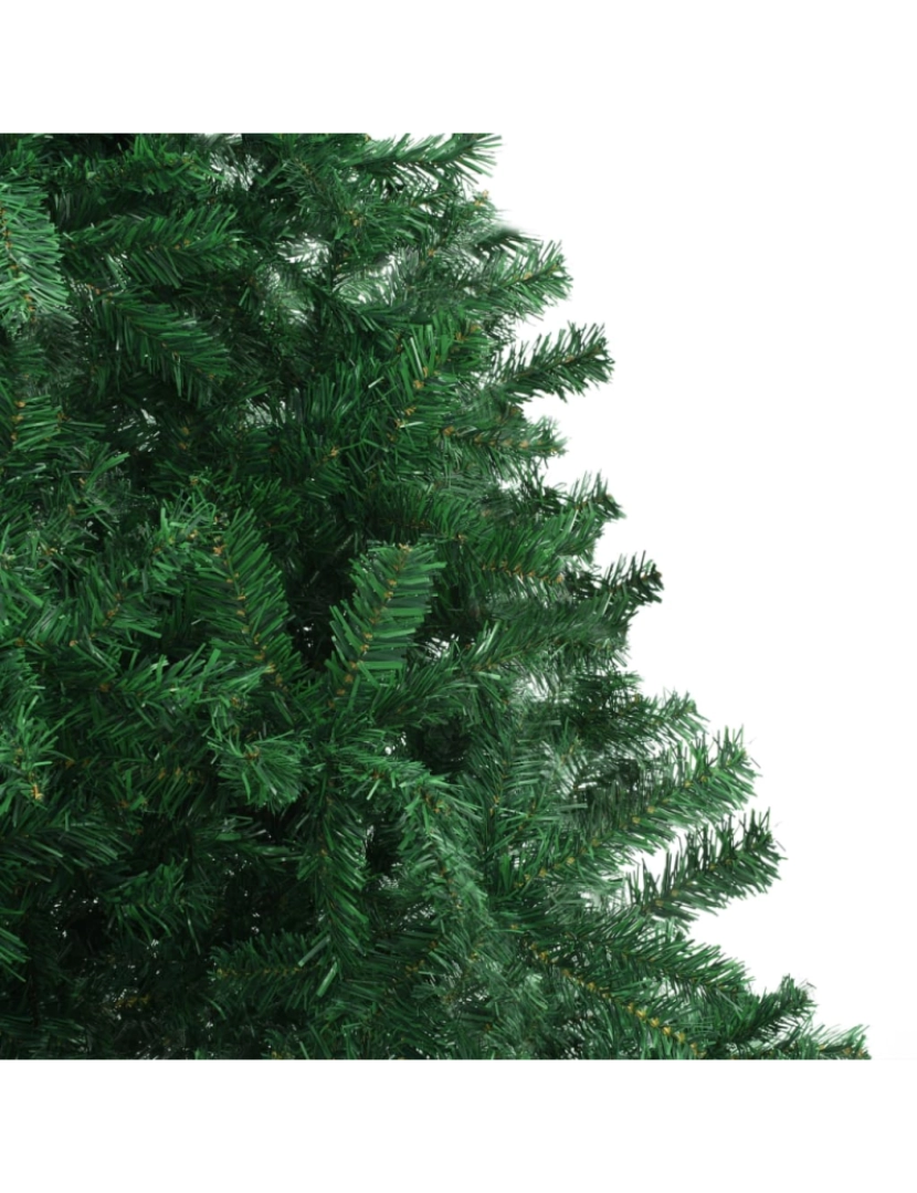 imagem de vidaXL Árvore de Natal artificial 300 cm verde6